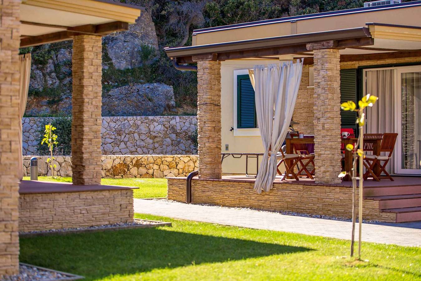 Ferienhaus mit Pool und Klimaanlage  in Kampor, Rab