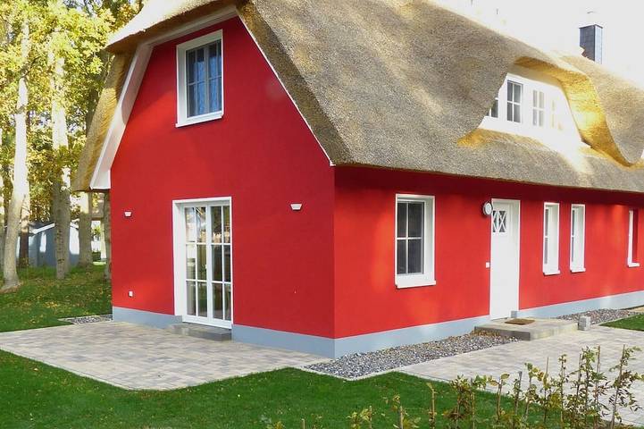 Ferienhaus für 4 Personen, mit Garten und Terrasse sowie Sauna, mit Haustier in Glowe