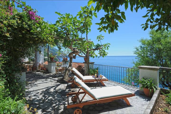 Ferienhaus für 4 Personen, mit Garten und Terrasse an der Amalfiküste