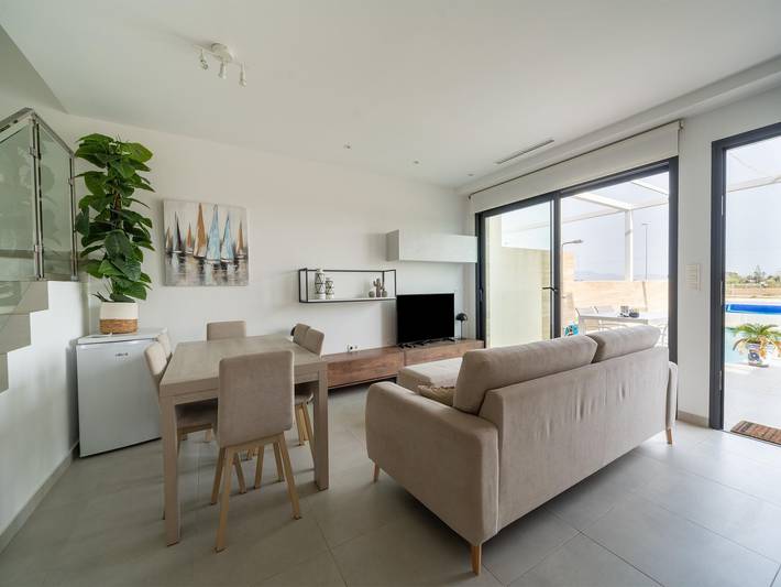 Casa rural para 6 personas, con jardín además de terraza y piscina en Rojales - 3