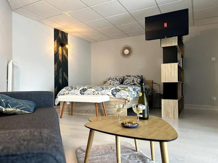 Gîte pour 4 personnes, avec vue à Vecoux