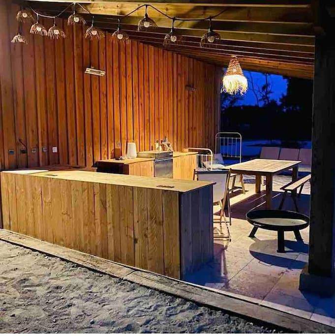 Maison de vacances pour 14 personnes, avec terrasse et jardin