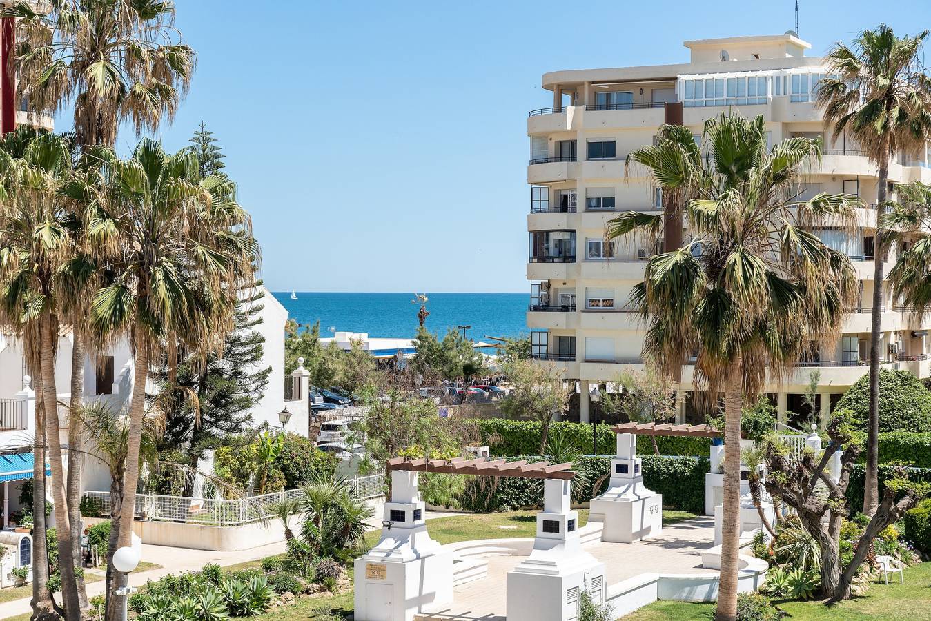 Maison de vacances 'Townhouse beachside Fuengirola' avec piscine partagée et Wi-Fi in Playa del Castillo (Fuengirola), Fuengirola
