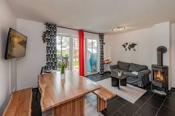 Ferienhaus für 4 Personen, mit Sauna und Garten, kinderfreundlich in Korswandt