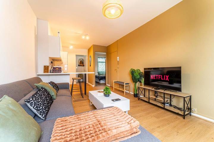 Appartement de vacances pour 4 personnes, avec balcon