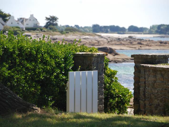 Ferienhaus für 8 Personen, mit Terrasse und Garten sowie Seeblick in Concarneau
