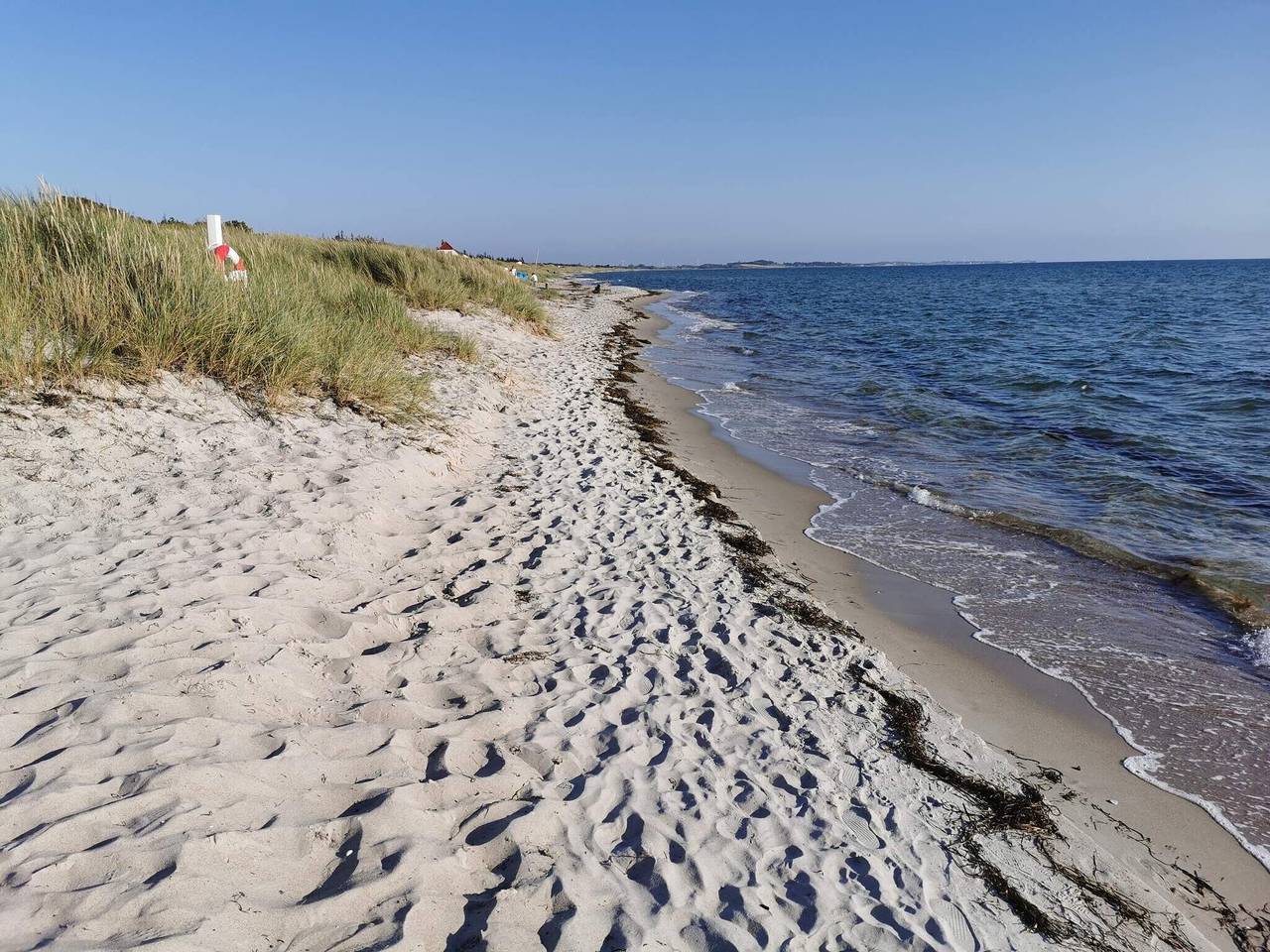 Helles Strandhaus in Humble, Langeland