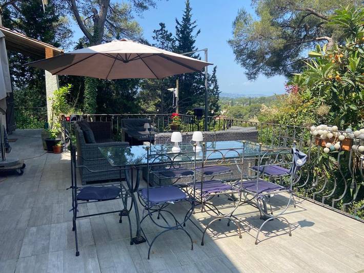 Villa pour 6 personnes, avec vue ainsi que piscine et jardin, animaux acceptés à Le Cannet - 3