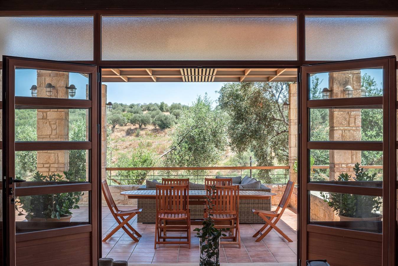 Villa for 8 personer med hage in Agia (Chania), Chaniaregionen