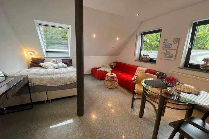 Ferienwohnung für 3 Personen, mit Garten