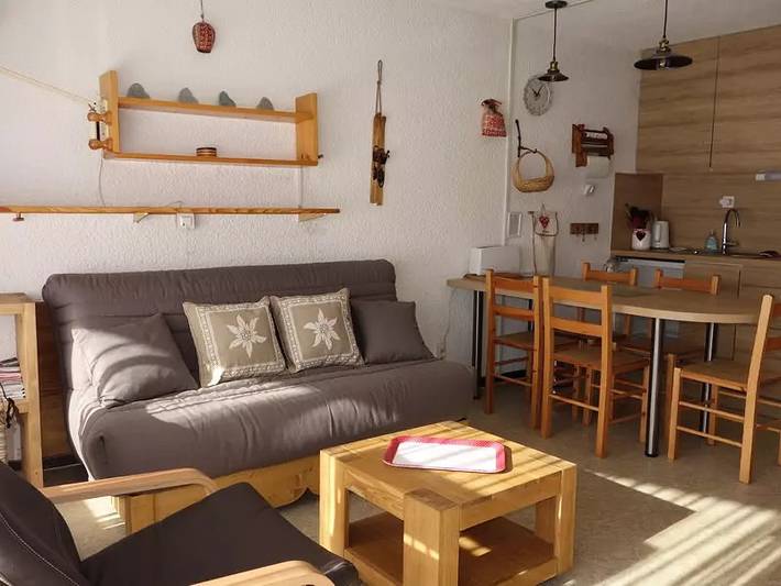 Studio entier, La Meije Apt 08 in Huez, Parc national des Écrins