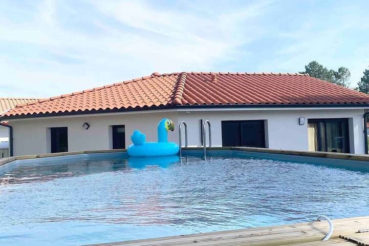 Chambre d’hôte pour 2 personnes, avec Piscine à Mimizan