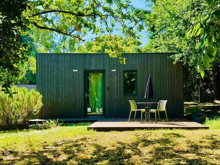 Cottage pour 2 personnes, avec terrasse et vue à Bourg-des-Comptes