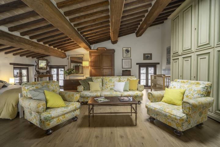 Location de vacances pour 8 personnes, avec vue à Monteriggioni