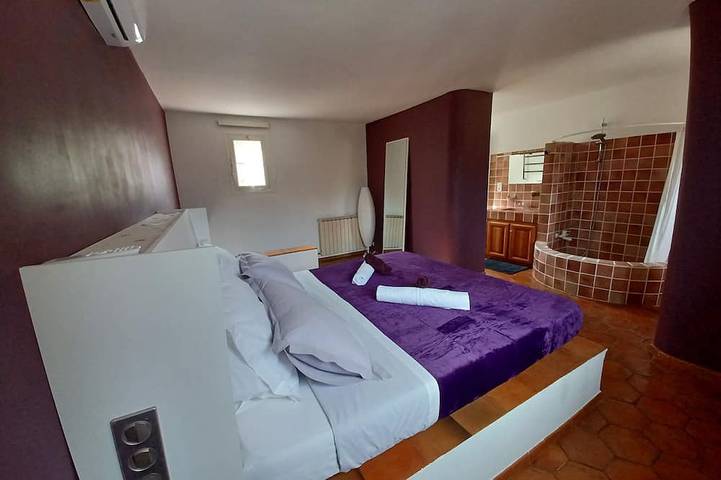 Villa with a pool in Provence, in Cotignac, voted the most beautiful village in France in Cotignac, Región Brignoles