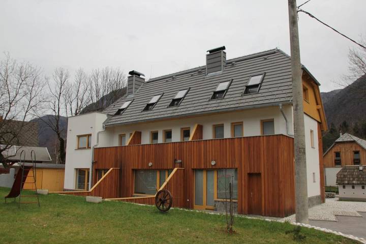 Apartament wakacyjny dla 6 osób, z Balkon i Taras oraz Widok w Bovec