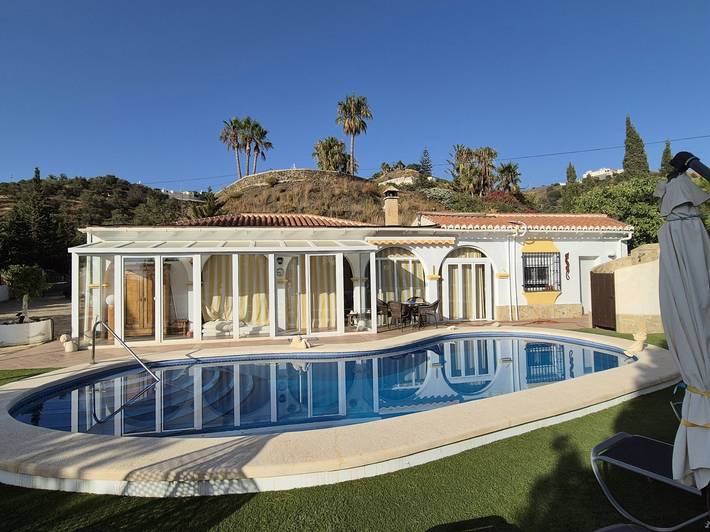 Ferienhaus 'Casa Eladio' mit Meerblick, WLAN und Klimaanlage in Torrox, Costa del Sol