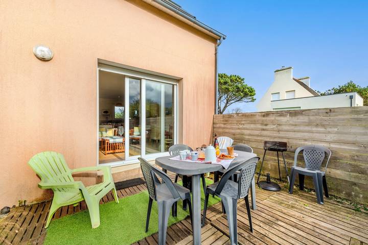 Gîte pour 4 personnes, avec Jardin à Plouguerneau