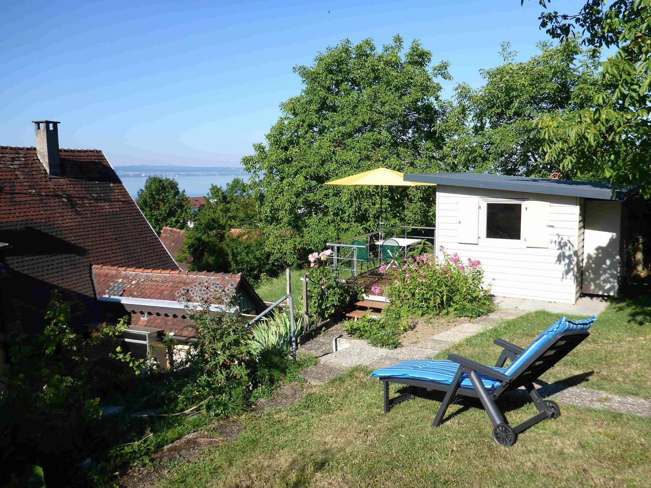 Ganze Ferienwohnung, Gästehaus Baerens - 3-Zimmer-Ferienwohnung, 55qm, 2 Schlafzimmer, max. 6 Personen in Hagnau am Bodensee, Region Bodensee-Oberschwaben
