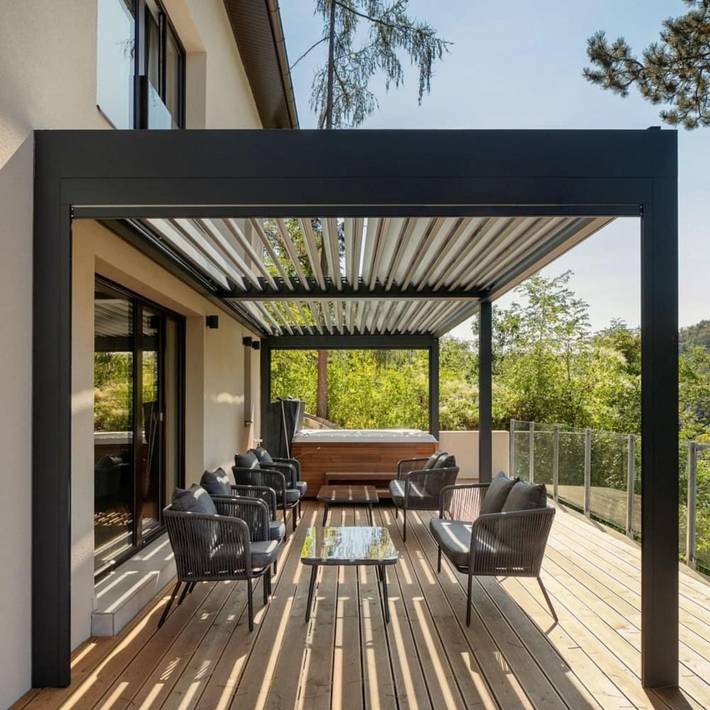 Villa für 7 Personen, mit Sauna und Garten sowie Balkon, mit Haustier - 1