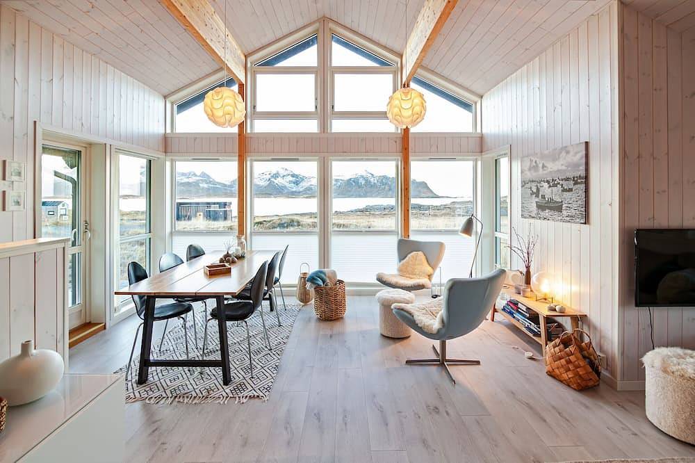 Blockhütte für 6 Personen in Flakstad, Lofoten