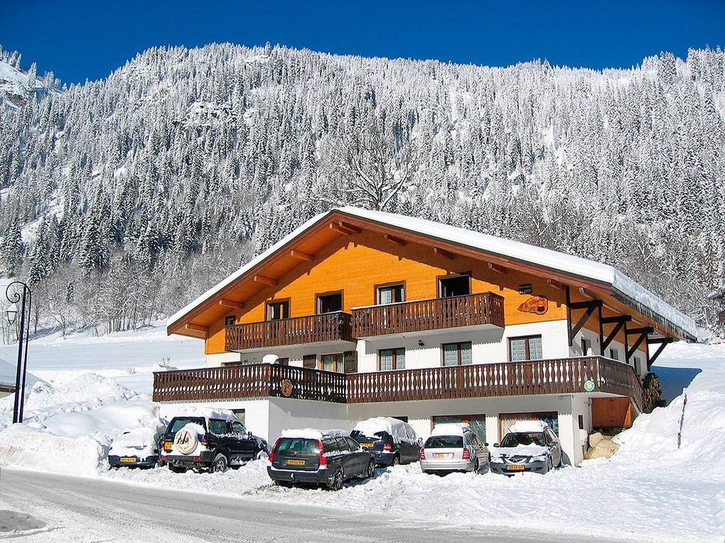 Appartement de vacances entier, Appartement de vacances pour 13 personnes avec balcon in Chatel, Les Portes du Soleil