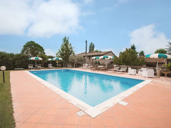 Ferienhaus für 3 Personen, mit Garten und Pool in Magione