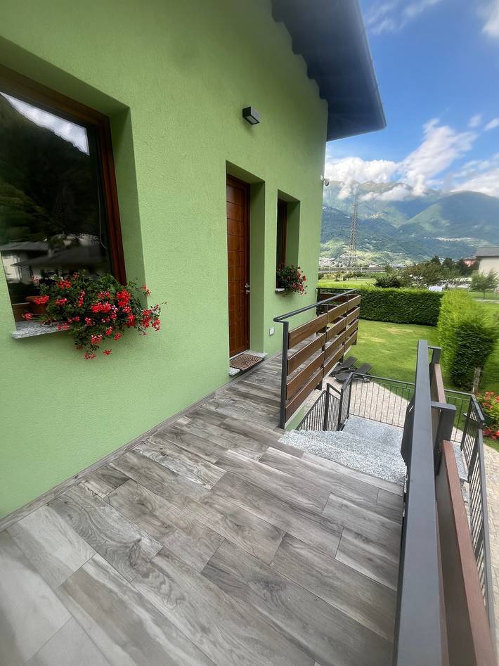 Hel lägenhet, Apartment 'Beatrice' with Mountain View, Wi-Fi and Air Conditioning in Forcola, Valtellina