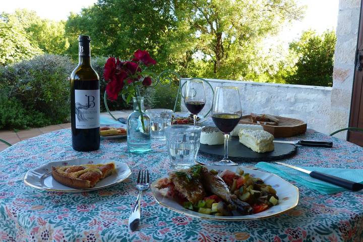 Chambre d’hôtes Pechingorp - Tilo - piscina compartida, terraza y Wi-Fi in Le Verdier, Región de Albi
