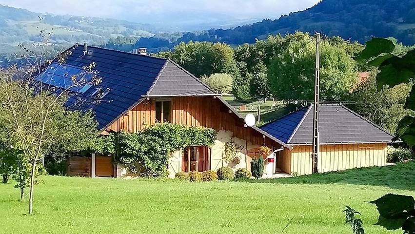 Maison d’hôte pour 5 personnes, avec Terrasse ainsi que Jardin et Vue à Aix-les-Bains