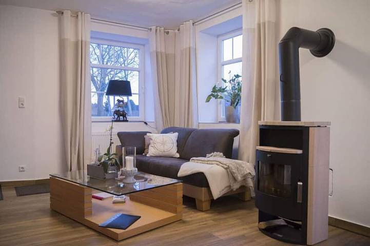 Ferienwohnung für 8 Personen, mit Garten und Terrasse in Grebin