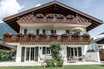 Maison d’hôte pour 2 personnes, avec terrasse, animaux acceptés à Garmisch-Partenkirchen
