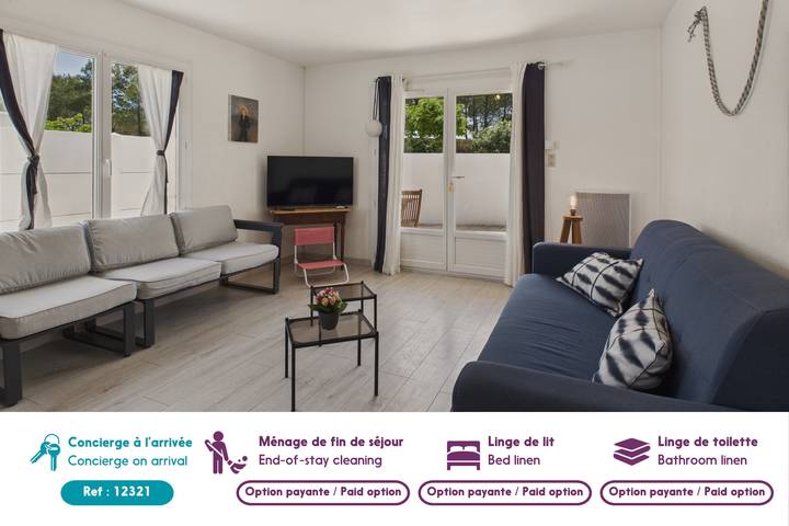 Location de vacances pour 4 personnes, avec terrasse dans Plage des Chardons - 3