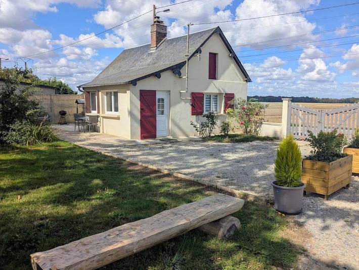 Maison de vacances pour 4 personnes, avec Terrasse ainsi que Jardin et Vue