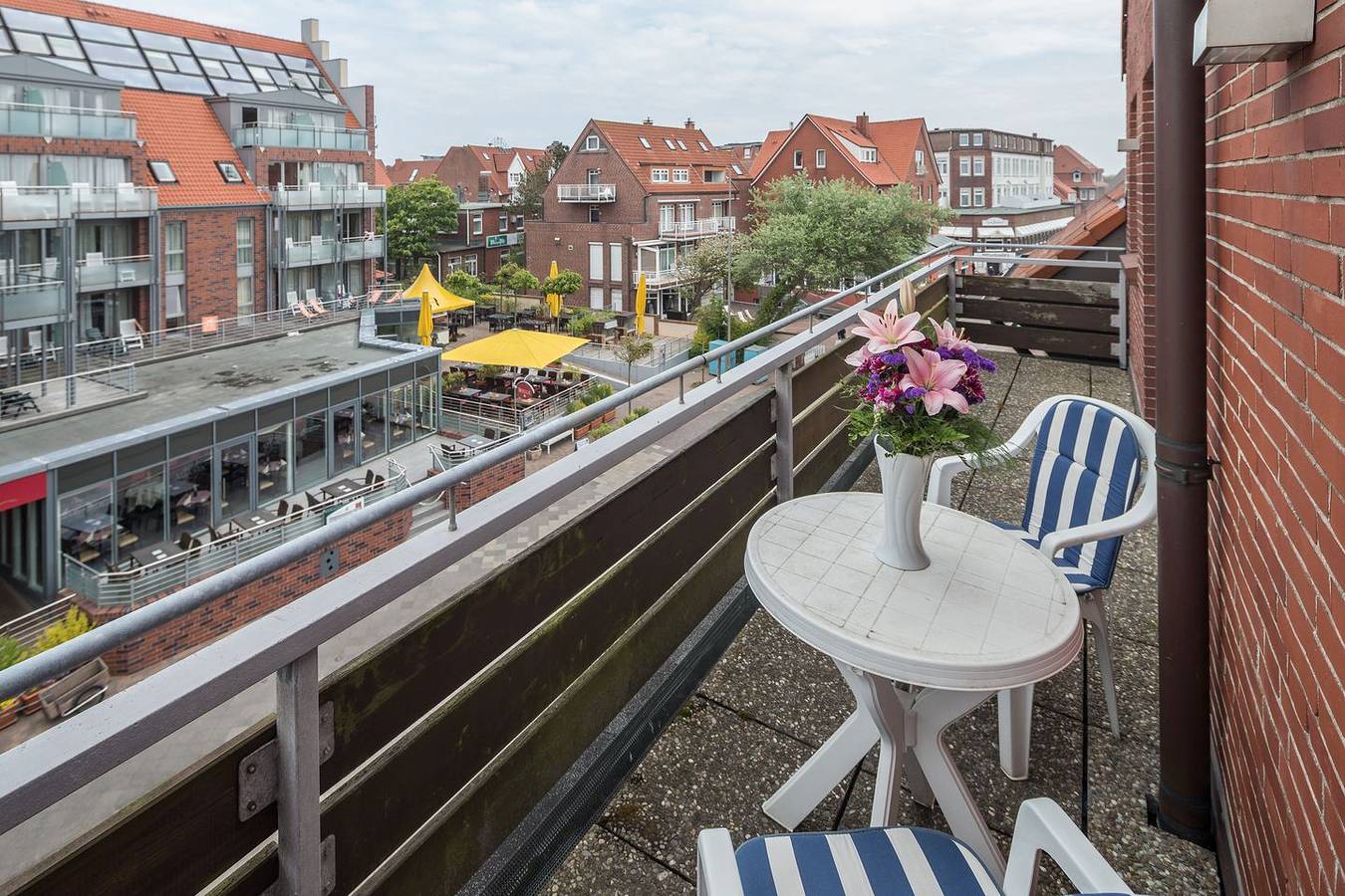 Ganze Wohnung, Kleines Appartement bis zu 4 Personen mit Balkon im Herzen der Insel Juist in Juist