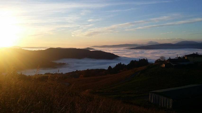 Dom dla 5 osób, z ogród i widok w Rufina