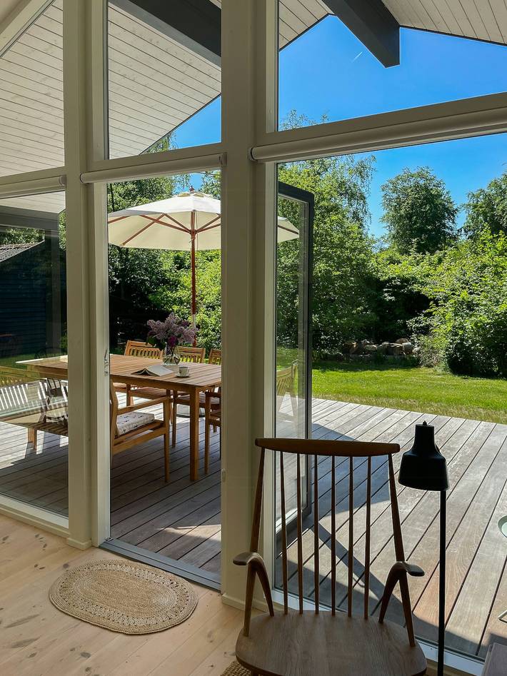 Ferienhaus für 7 Personen, mit Terrasse in Ahl Strand