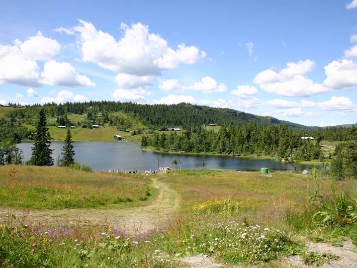 Gjefselykkja in Skeikampen, Gausdal