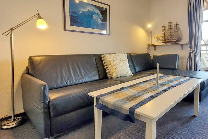 Ganze Wohnung, Ferienwohnung mit 2-Zimmern mit ca. 45m² und Balkon in Wyk auf Föhr (Stadt), Wyk auf Föhr