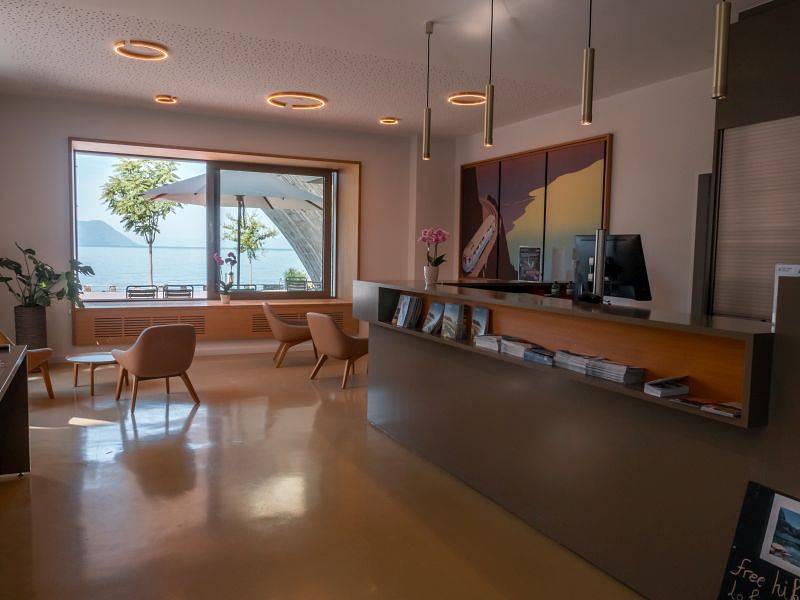 Auberge de Jeunesse - Doppelzimmer Lavabo in Montreux, Genfer See