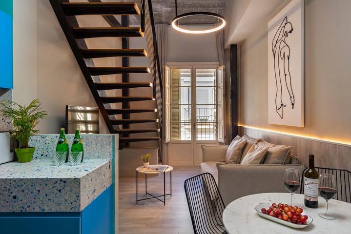 Apartahotel para 4 personas en Málaga
