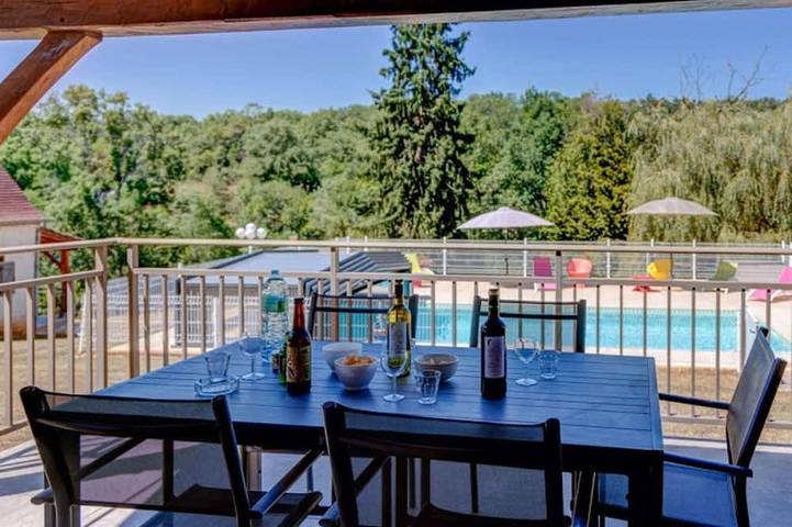 Ferienhaus für 4 Personen, mit Garten und Pool - 1