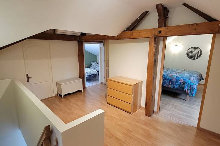 Large vacation rental for 10 people with a sauna, garden, and fireplace in Anor, Avesnes-sur-Helpe