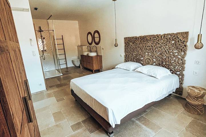 Location de vacances pour 4 personnes, avec piscine à Murato - 4