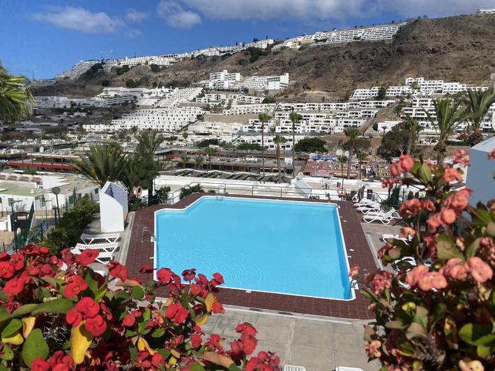 Ferienhaus für 6 Personen, mit Balkon und Garten sowie Meerblick in Puerto Rico (Gran Canaria) - 2