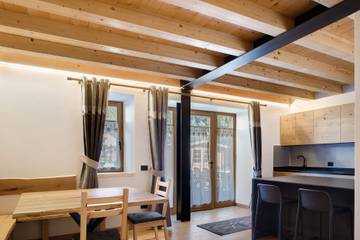 Ferienhaus für 4 Personen, mit Garten und Sauna, mit Haustier in den Dolomiten