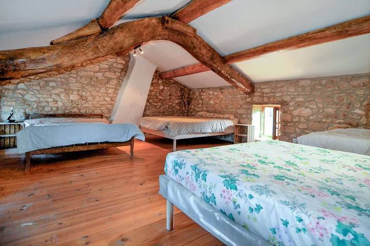 Location de vacances pour 8 personnes, animaux acceptés à Montclus - 4