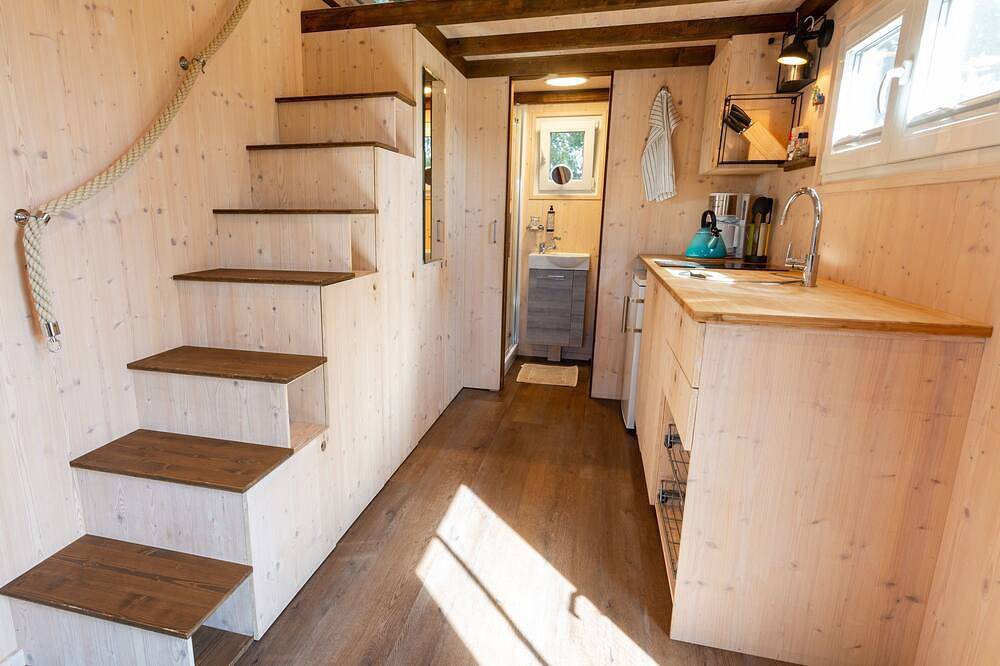 Tiny House auf der Alpaka-Farm - Tiny House in Rubkow, Vorpommern Greifswald