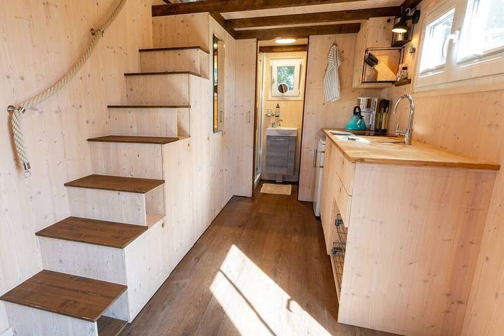 Tiny House auf der Alpaka-Farm - Tiny House in Rubkow, Vorpommern Greifswald
