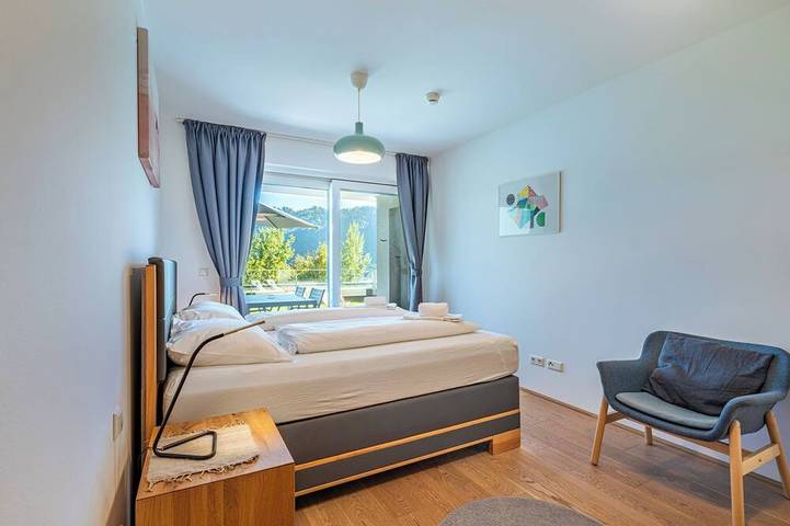 Ganze Wohnung, Top 5 Alpe maritima Seeblick+Bergkulisse in Treffen am Ossiacher See, Gerlitzen